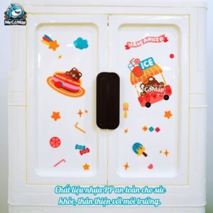 Tủ nhựa cho bé SK008