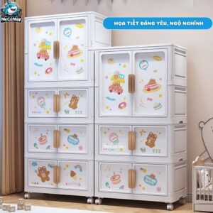 Tủ nhựa cho bé SK008