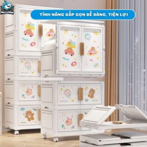 Tủ nhựa cho bé SK008