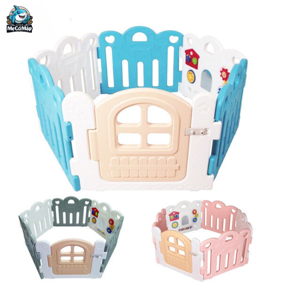 Quây bóng lục giác cho bé bằng nhựa