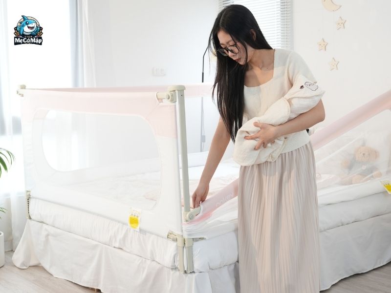 Hướng dẫn chi tiết cách lắp thanh chắn giường Pakey chuẩn nhất