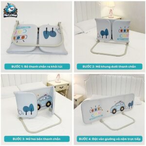 Thiết kế gấp gọn thông minh, tiện lợi, không chiến diện tích