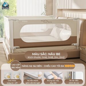 Thanh chắn giường Pakey SB2 MỚI