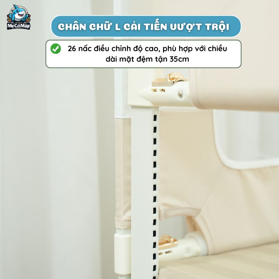 Thanh chắn giường cho bé cao cấp Pakey G600
