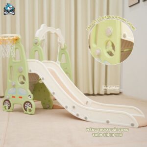 Cầu trượt xích đu ô tô