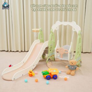 Cầu trượt xích đu ô tô