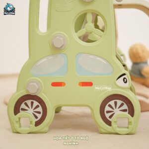 Cầu trượt xích đu ô tô