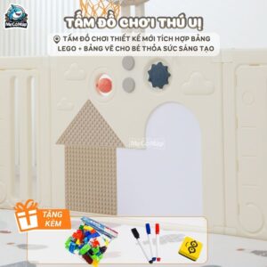 Quây cũi nhựa cho bé Pakey Voi PV01