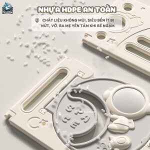 Quây cũi nhựa cho bé Pakey Phi Hành Gia QN01