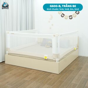 Thanh chắn giường Pakey G600-B trắng kem