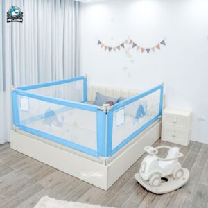 thanh chắn giường NV2 nâng cấp màu xanh