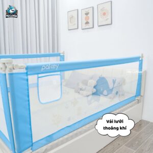 thanh chắn giường NV2 nâng cấp màu xanh