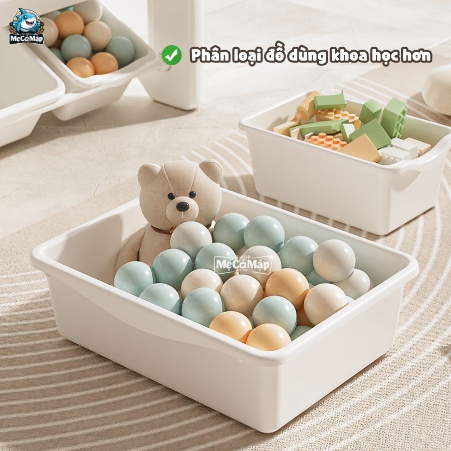 Kệ sách cho bé Pakey GS06 kèm kệ đa năng