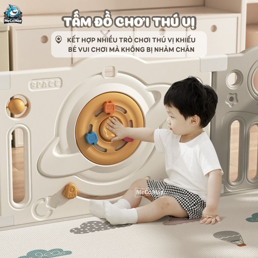 Quây cũi Liên hoàn PAKEY Phi Hành Gia QN02