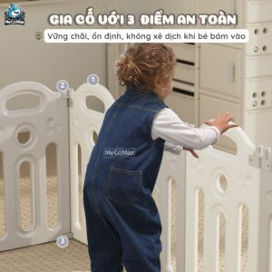 Quây cũi nhựa gấp gọn Happy Boat QN05