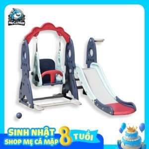 Cầu trượt xích đu tên lửa Pakey