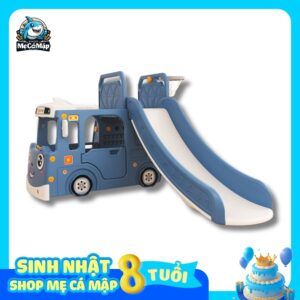 Cầu trượt Pakey xe bus