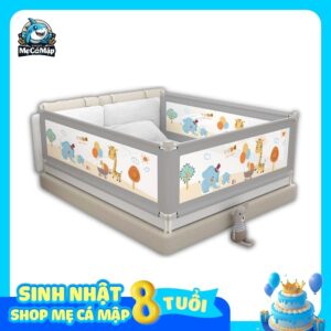 Thanh chắn giường Pakey NV2 nâng cấp