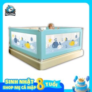 Thanh chắn giường Pakey NS2 nâng cấp