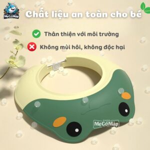 Mũ tắm chống nước cho bé