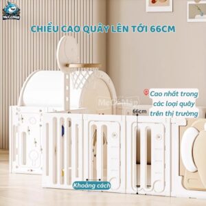 Quây cũi Liên Hoàn Voi 9 tiện ích