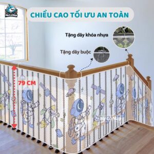 Lưới chắn cầu thang LT2