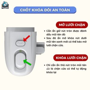 Thanh chắn cửa dạng cuộn P-CC02