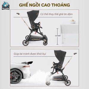 Xe đẩy 2 chiều Baobaohao V9-C