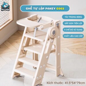 Ghế tự lập Pakey 3 tiện ích C003