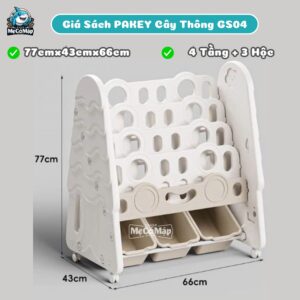 Giá sách cây thông GS04