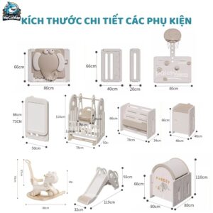 Quây cũi Liên Hoàn Voi 9 tiện ích