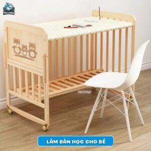 Nôi cũi gỗ Pakey CG01