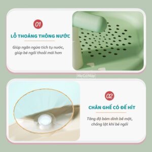 Ghế ngồi tắm Pakey