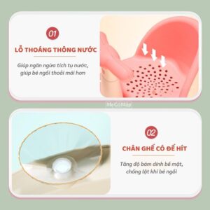 Ghế ngồi tắm Pakey