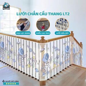 Lưới chắn cầu thang LT2
