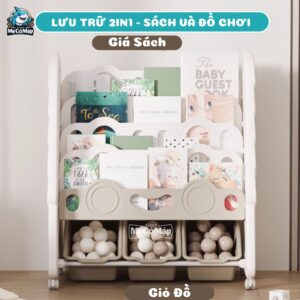 Giá sách cây thông GS04