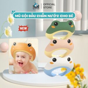 Mũ tắm chống nước cho bé