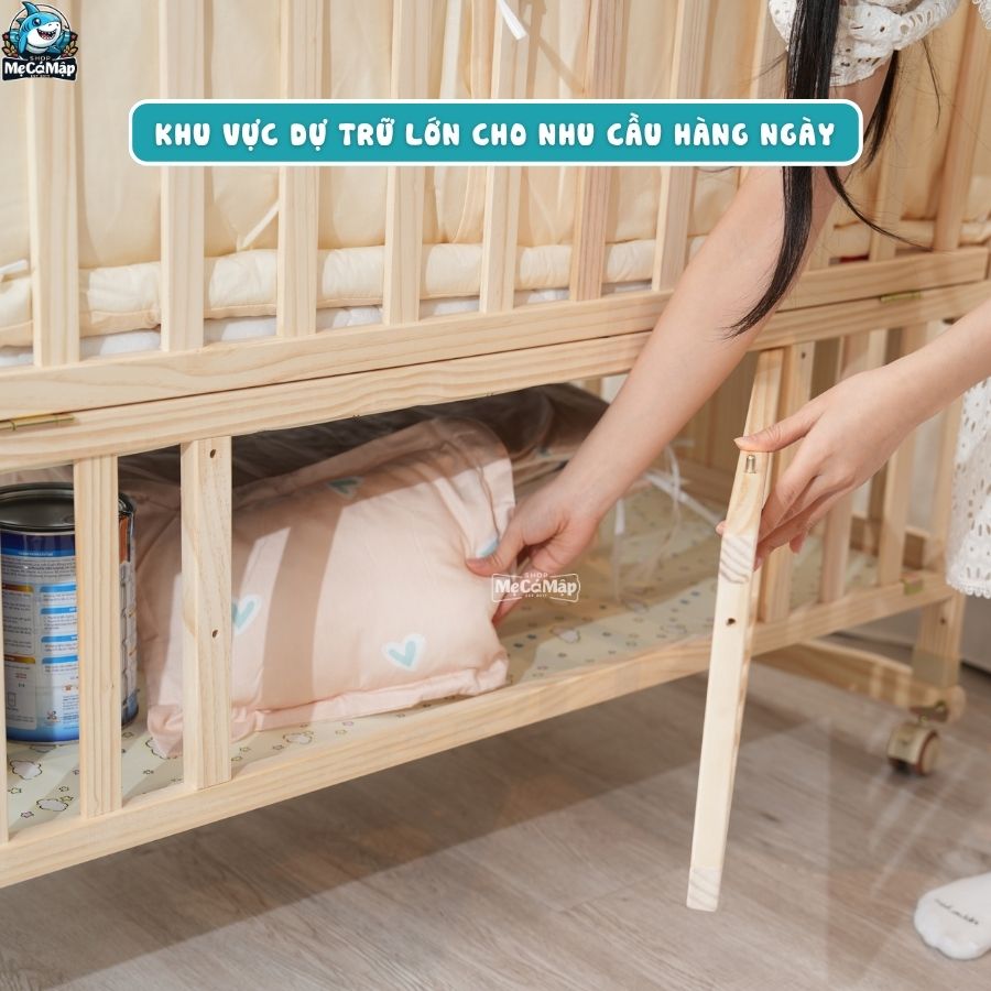 Nôi cũi cho bé đa năng Pakey CG02