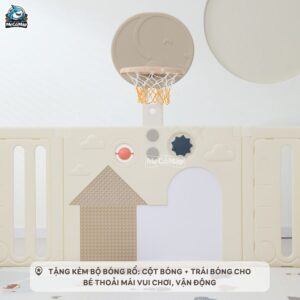 Quây cũi nhựa liên hoàn Voi 6, 8 tiện ích