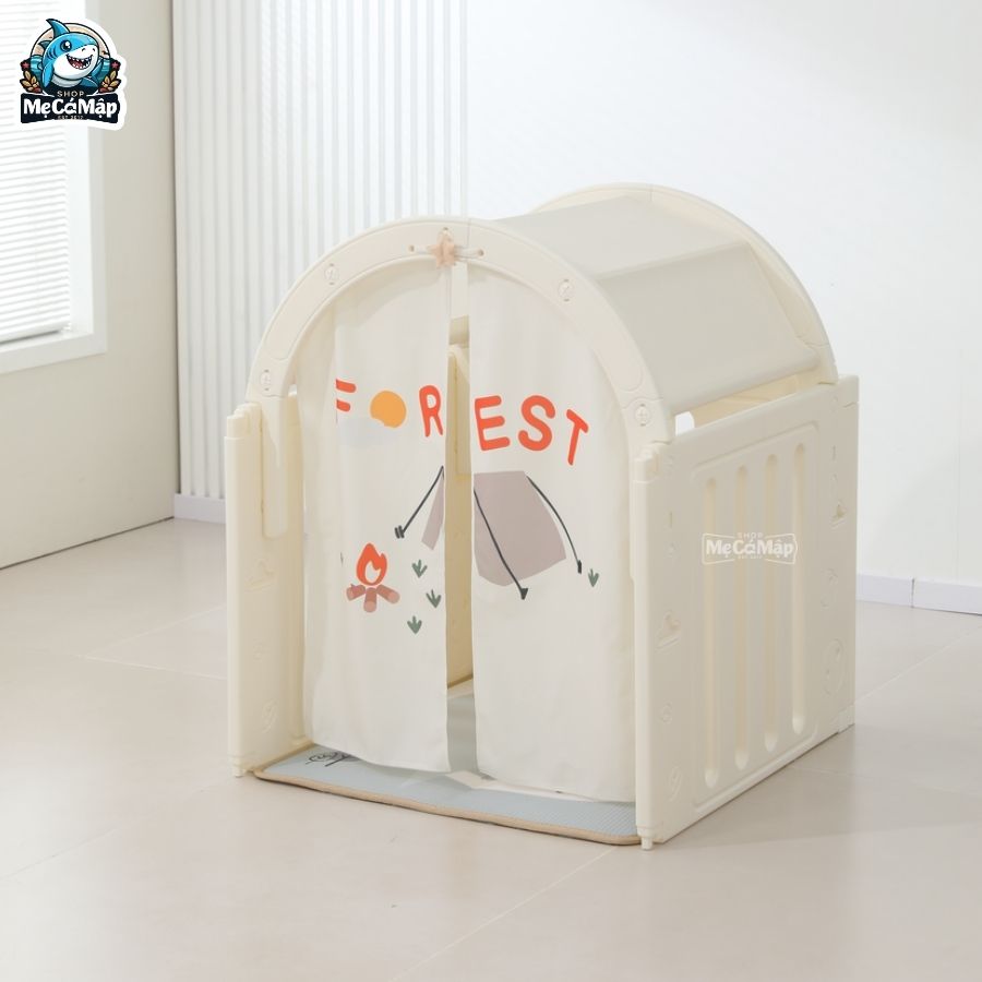 Quây cũi nhựa liên hoàn Voi 6, 8 tiện ích