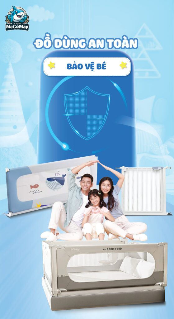 Đồ dùng an toàn cho bé