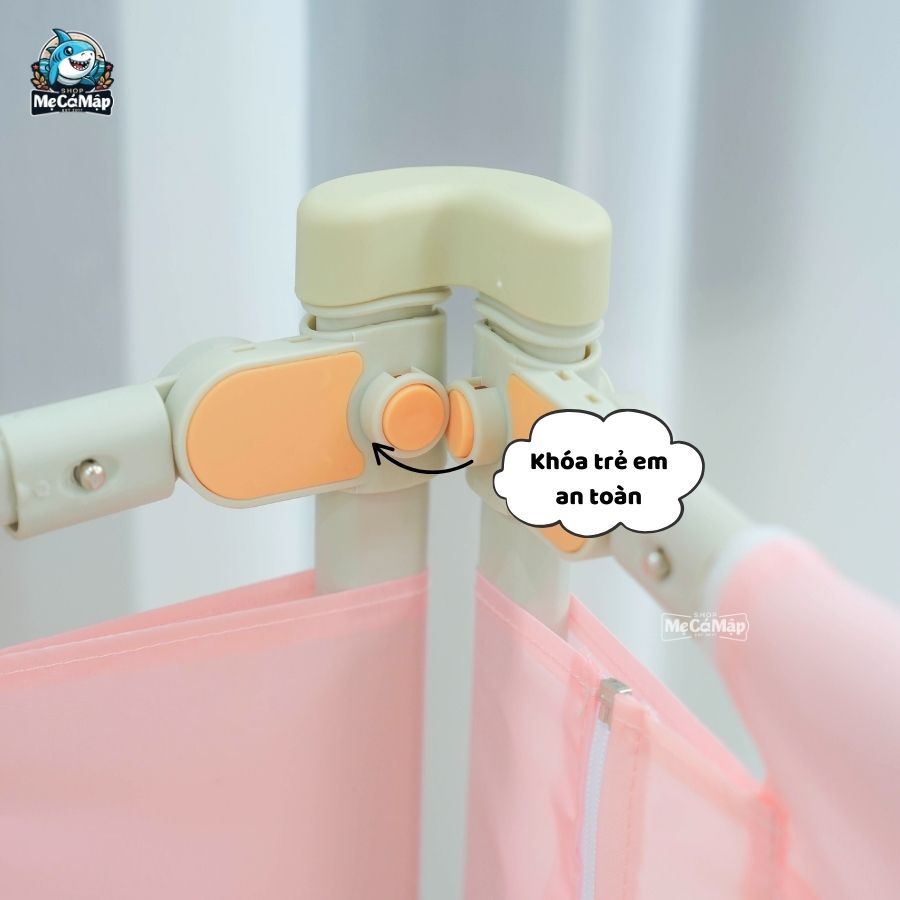 Thanh chắn giường Pakey NS2 nâng cấp