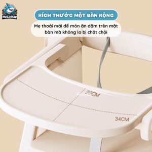 Ghế tự lập Pakey 3 tiện ích C003