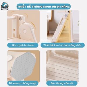 Ghế tự lập Pakey 3 tiện ích C003