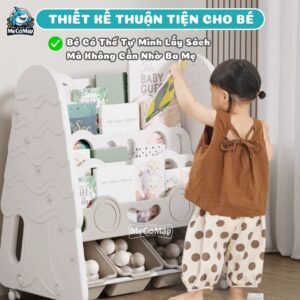 Giá sách cây thông GS04