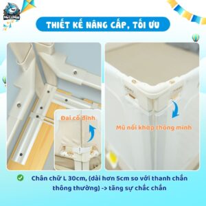 thanh chắn giường G600-C