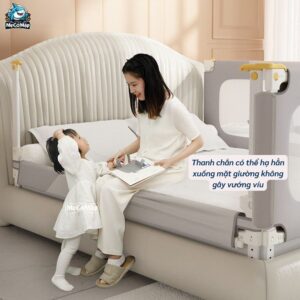 Thanh chắn giường Pakey SV1 Premium màu ghi