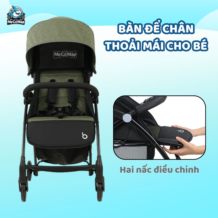 Xe đẩy gấp gọn Baobaohao A10 đa năng