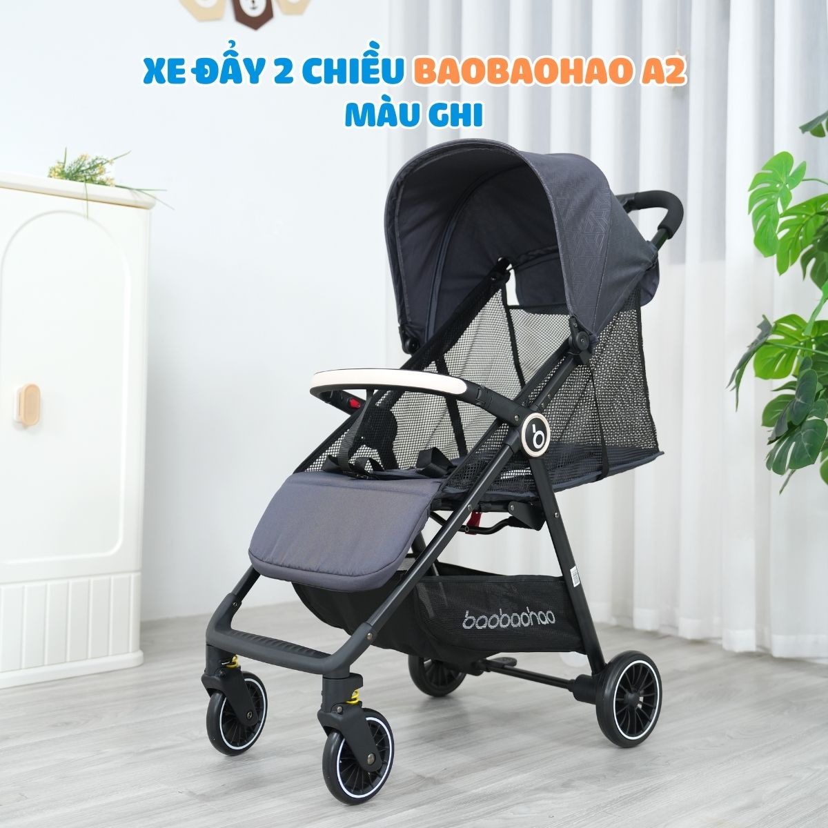 Xe đẩy gấp gọn Baobaohao A2