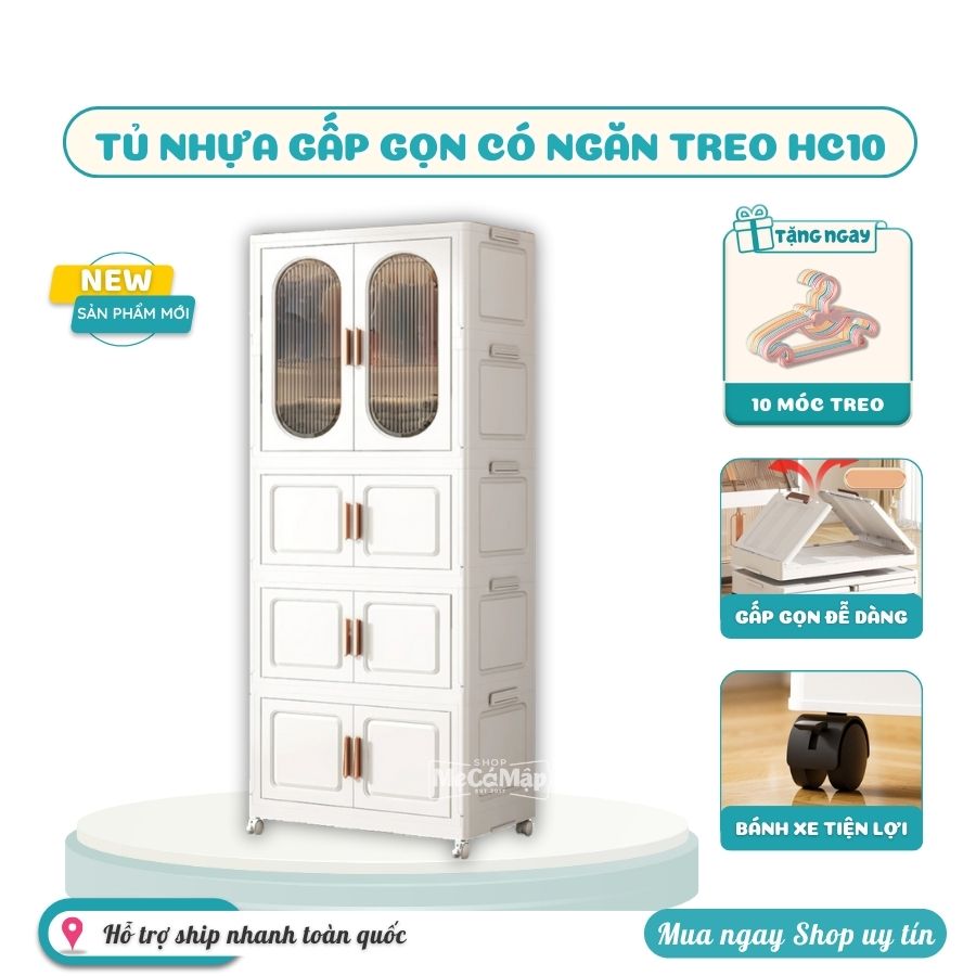 tu-nhua-hc10 Tủ nhựa cho bé HC10